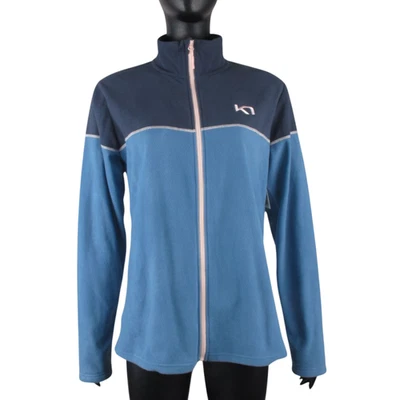 Kari Traa Women’s Astro Fleece Jacket Blue XL Full Zip Outdoor Sports NWT - Image 1 of 4