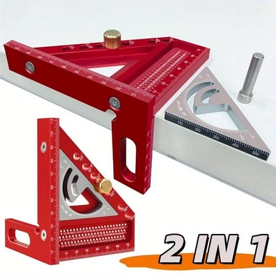 Angle Positioning Dowel Pin Multi Angle Ruler for DIY and Carpentry Tasks - Image 1 of 4