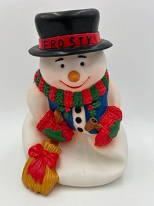 Cantando y Bailando Frosty el Muñeco de Nieve Silicona 10 in Alto - Imagen 1 de 8