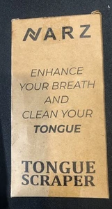 2 pack NARZ Tongue Scraper Professional Tongue Cleaner  - Picture 1 of 10