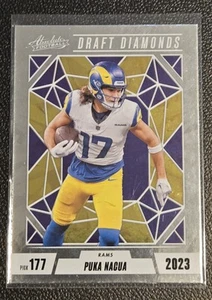 2024 Panini Absolute #DD-PNA Puka Nacua Draft Diamonds - Picture 1 of 2