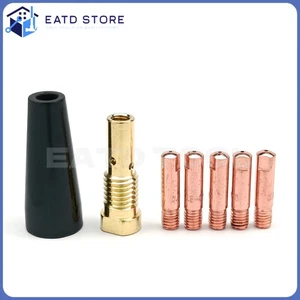 7 Stück gaslose Düsenkontaktspitzen für Lincoln Weld Pak HD 10949 88AMP MIG-Schweißgerät - Bild 1 von 4