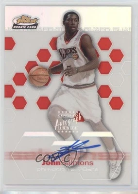 Topps Finest Refractor 2002-03/250 John Salmons #104 Rookie Auto RC Foto 1 de 2