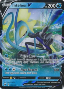 Inteleon V - 049/192 Ultra Rare Rebel Clash NM Pokemon TCG - Picture 1 of 1