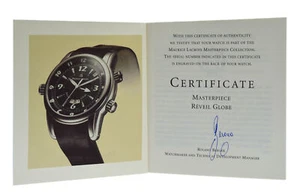 Authentic Maurice Lacroix Masterpiece Reveil Globe Instructions Watch Booklet - Picture 1 of 2