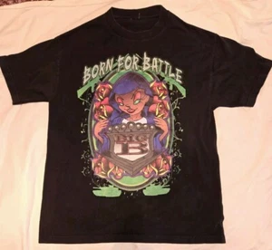 Rare BIG B SUBURBAN NOIZE Records Born For Battle Gangster Rap Vintage Shirt - Bild 1 von 7