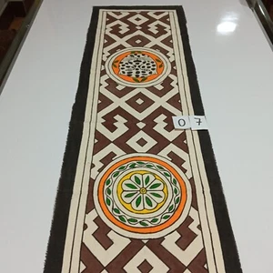 Shipibo Hand Painted Runner  Cloth, 07 - Picture 1 of 1