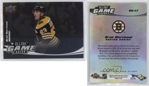 2022-23 Upper Deck Allure Game Stills Brad Marchand #GS-17