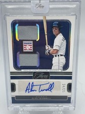2023 Panini Three and Two Alan Trammell Dual Patch Auto SP /25 Tigers HOF 💎🔥💎