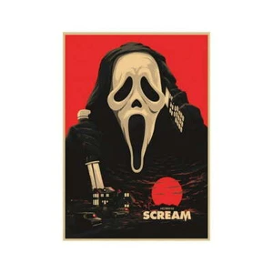 Scream 6 Poster 2023 Class 80‘s Movie Posters Prints Bedroom Decor for Wall Art - Picture 1 of 1