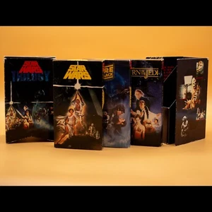 ๐ Star Wars Trilogy VHS Box Set (1992) โ Used, Worn Outer Box ๐ฌโจ - Picture 1 of 24