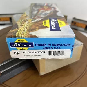 Athearn 2482 HO Treno da sci osservazione standard Rio Grande - Foto 1 di 3