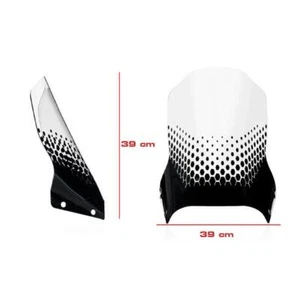 CNC Racing smoked Touring windscreen Ducati DesertX 937 2022-2024 - Picture 1 of 5