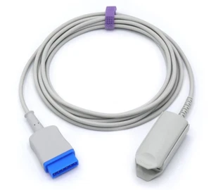 11Pin SpO2 Sensor Probe Cable 10ft For GE B105 B125 B40 Patient Monitor Oximeter - Picture 1 of 7