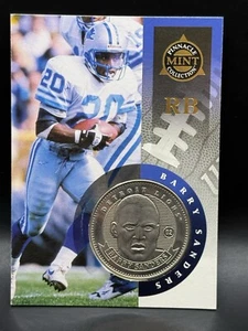 1998 Pinnacle Mint Collection Nickel Barry Sanders NM #2 RARE COIN Detroit Lions - Picture 1 of 10