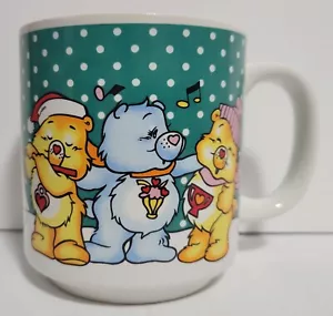 Taza de café vintage para cuidado navideño osos invierno década de 1980 decoración retro de cocina - Imagen 1 de 2