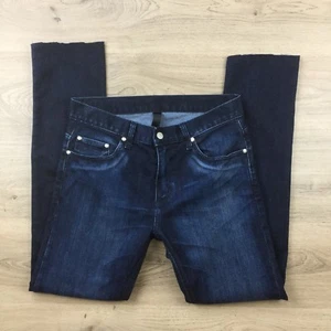Nobody Slim Straight SIze 30 Men's Jeans Raw Hem Measures W32 L30 R10 (BZ16) - Imagen 1 de 12