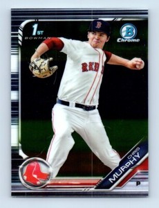 2019 Bowman Chrome Draft Chris Murphy Reflacted Side! Boston Red Sox #BDC-56