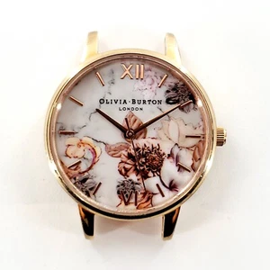 Orologio Olivia Burton Marmo Floreale No Cinturino Non Funzionante Leggi Descrizione - Foto 1 di 10