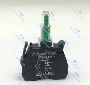 1 PCS Schneider ZBVB3 ZBV-B3 GREEN LED LIGHT BLOCK FAST SHIPPING - Picture 1 of 1