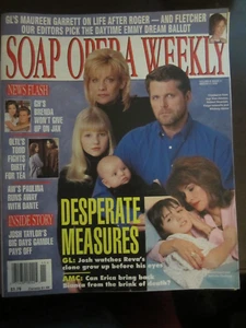 Soap Opera Weekly March 1998 Desperate Measures GL Josh Reva Clone AMC Bianca 60 - Picture 1 of 1