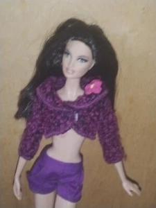 VETEMENTS BARBIE MATTEL GILET BARBIE MODEL MUSE - Foto 1 di 7