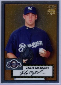 Zach Jackson - 2006 Topps 52 #TCRC65 Chrome Parallel Rookie #/1952 - Brewers - Bild 1 von 2