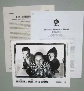 MEDESKI MARTIN UND HOLZ ORIGINAL PRESSEMAPPE FOTO - Bild 1 von 1
