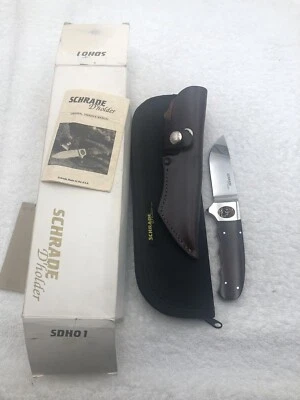 Collector's Dream Schrade / D Holder SDH01 Ltd Ed #395 Burl Wood Desert Ironwood — 第 1/4 张图片
