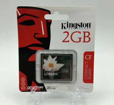 Kingston CompactFlash 2GB Memory Card (CF/2GB) - Image 1 of 2