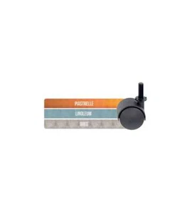 Ruota Nylon Nera Mm.31 Perno Bussola M10X30 - Foto 1 di 1