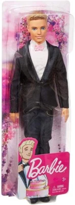 Ken Sposo - Serie Barbie Sopsa - Smoking Nero - Mattel DVP39 - Anno 2018 - Nuovo - Immagine 1 di 4