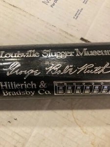 VINTAGE 34" L. SLUGGER BABE RUTH MUSEUM BASEBALL BAT #180, RARE, BRAND NEW! WOW! - Picture 1 of 6