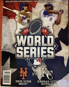 2015 WORLD SERIES PROGRAM N.Y. METS VS. KANSAS CITY ROYALS CHAMPIONS GODON RIOS - Picture 1 of 1