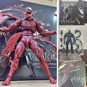 Modellino Shfiguarts Venom Red Venom Carnage Shf Venom 2 Let There Be Carnag - Foto 1 di 12