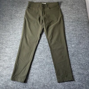 Olivers All Over Stretch Pants Men’s Size 30 Olive Green Slim Fit Nylon Spandex - Picture 1 of 11