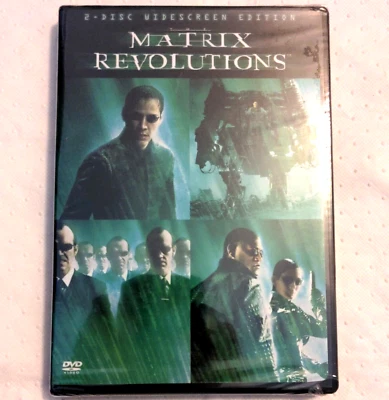 The Matrix Revolutions (DVD, 2004, 2-Disc Set Widescreen) NEW/Sealed - Image 1 of 2