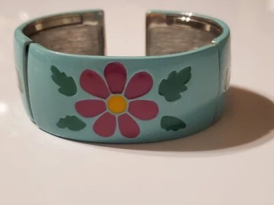 Brazalete Esmalte Azul Rosa Verde (B8) Foto 1 de 4