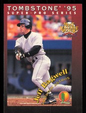 1995 Tombstone Pizza Super-Pro Series #4 Jeff Bagwell - Very Good