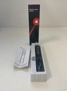DinoFire Wireless Presenter, Hyperlink Volume Control Presentation Clicker Black - Picture 1 of 4