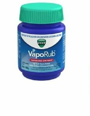Vicks VapoRub Chest Rub Ointment, Relief from Cough Cold, Aches, & Pains (25g) - Image 1 of 4