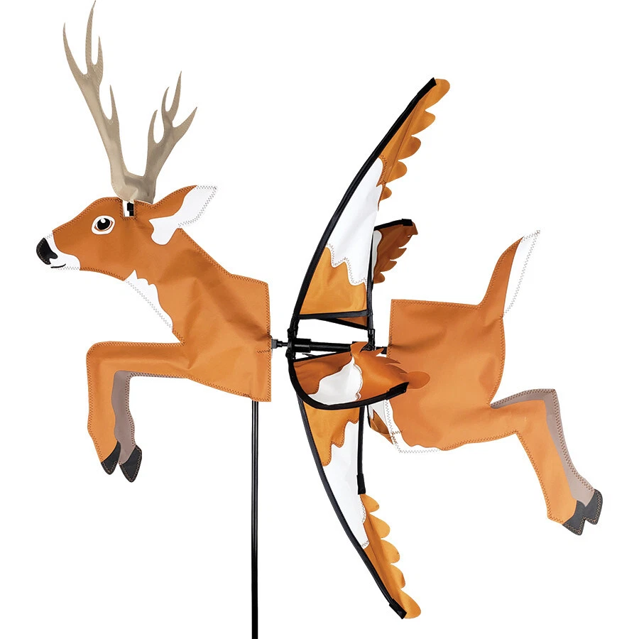 20 x 24" BUCK DEER Ground SPINNER garden décor – Premier Kites 25378 - Image 1 of 1