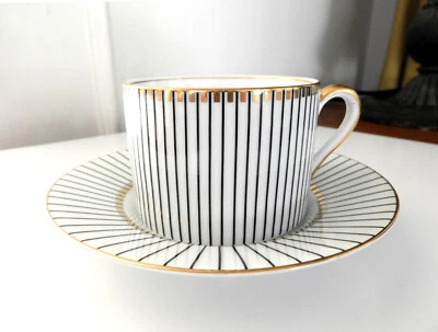 Fitz & Floyd China PAREILLE Cup and Saucer (S) - EXCELLENT Condition!