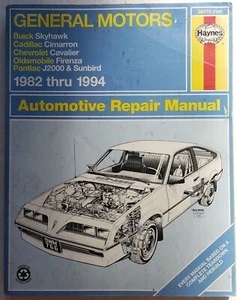 Haynes GENERAL MOTORS 1982 - 1994 Auto Repair Manual #38015 (766) - Bild 1 von 3
