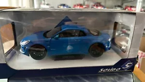 Alpine A110 S azul 2019 solido 1:18 coche escala diecast - Imagen 1 de 4