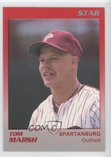 1989 Star Spartanburg Phillies Tom Marsh #15
