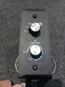 Red dot secordary air conditioner control unit fan speed / thermostat vans/ RVs - Picture 1 of 8