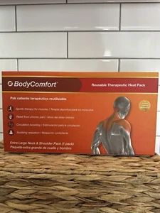 Body Comfort Reuseable Therapeutic Heat Pack Extra Large Neck & Shoulder Pack - Picture 1 of 6