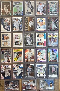 Lotto 28 Card Aaron Judge 2018-2024 Topps Panini Inserti Rifrattori Colore - Foto 1 di 1