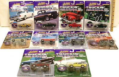 Johnny Lightning Truckin America LE Complete Set 1997 Playing Mantis Diecast NOC - Image 1 of 4